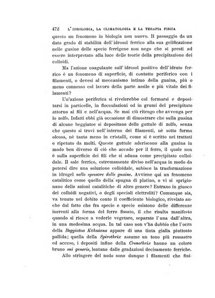 L'idrologia, la climatologia e la terapia fisica periodico mensile dell'Associazione medica italiana d'idrologia, climatologia e terapia fisica