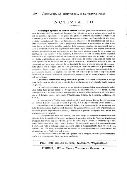 L'idrologia, la climatologia e la terapia fisica periodico mensile dell'Associazione medica italiana d'idrologia, climatologia e terapia fisica