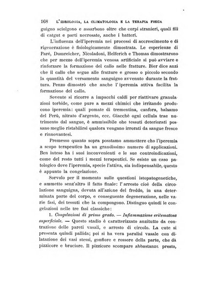 L'idrologia, la climatologia e la terapia fisica periodico mensile dell'Associazione medica italiana d'idrologia, climatologia e terapia fisica