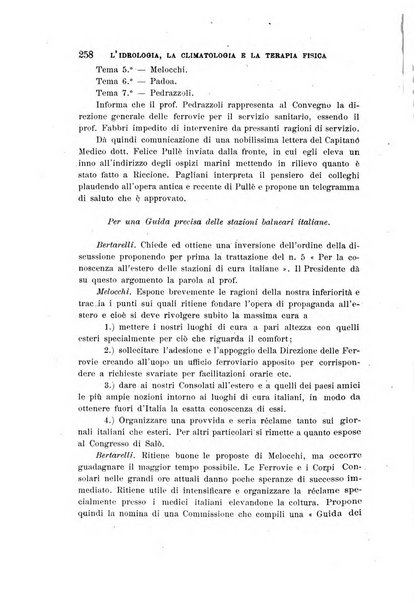 L'idrologia, la climatologia e la terapia fisica periodico mensile dell'Associazione medica italiana d'idrologia, climatologia e terapia fisica