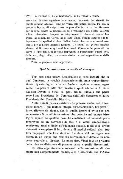 L'idrologia, la climatologia e la terapia fisica periodico mensile dell'Associazione medica italiana d'idrologia, climatologia e terapia fisica