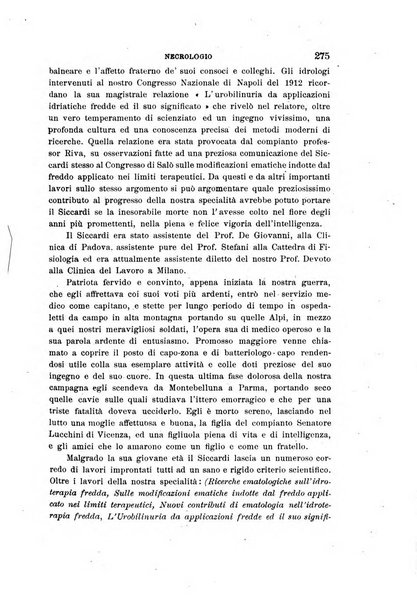 L'idrologia, la climatologia e la terapia fisica periodico mensile dell'Associazione medica italiana d'idrologia, climatologia e terapia fisica