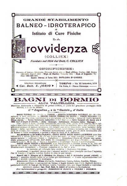 L'idrologia, la climatologia e la terapia fisica periodico mensile dell'Associazione medica italiana d'idrologia, climatologia e terapia fisica