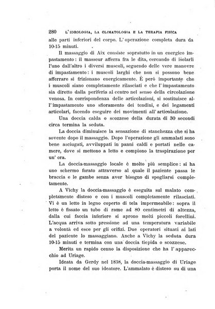 L'idrologia, la climatologia e la terapia fisica periodico mensile dell'Associazione medica italiana d'idrologia, climatologia e terapia fisica