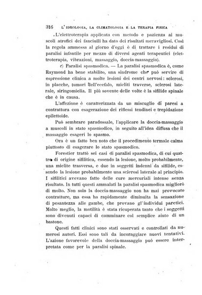 L'idrologia, la climatologia e la terapia fisica periodico mensile dell'Associazione medica italiana d'idrologia, climatologia e terapia fisica