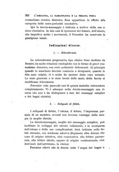 L'idrologia, la climatologia e la terapia fisica periodico mensile dell'Associazione medica italiana d'idrologia, climatologia e terapia fisica