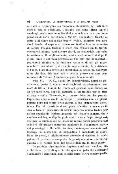 L'idrologia, la climatologia e la terapia fisica periodico mensile dell'Associazione medica italiana d'idrologia, climatologia e terapia fisica