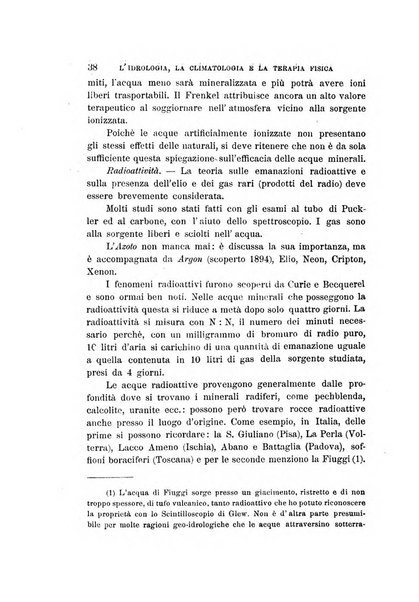 L'idrologia, la climatologia e la terapia fisica periodico mensile dell'Associazione medica italiana d'idrologia, climatologia e terapia fisica