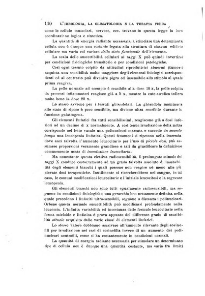 L'idrologia, la climatologia e la terapia fisica periodico mensile dell'Associazione medica italiana d'idrologia, climatologia e terapia fisica