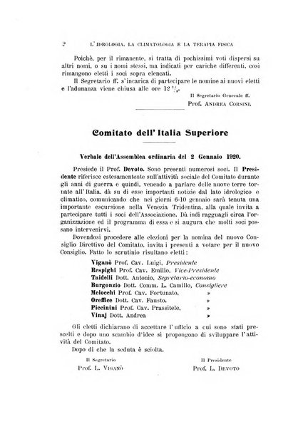 L'idrologia, la climatologia e la terapia fisica periodico mensile dell'Associazione medica italiana d'idrologia, climatologia e terapia fisica