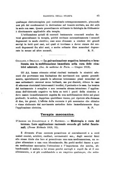 L'idrologia, la climatologia e la terapia fisica periodico mensile dell'Associazione medica italiana d'idrologia, climatologia e terapia fisica