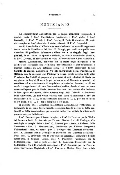 L'idrologia, la climatologia e la terapia fisica periodico mensile dell'Associazione medica italiana d'idrologia, climatologia e terapia fisica