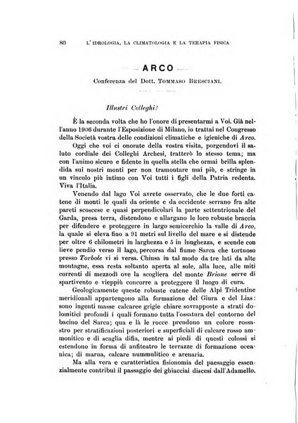 L'idrologia, la climatologia e la terapia fisica periodico mensile dell'Associazione medica italiana d'idrologia, climatologia e terapia fisica