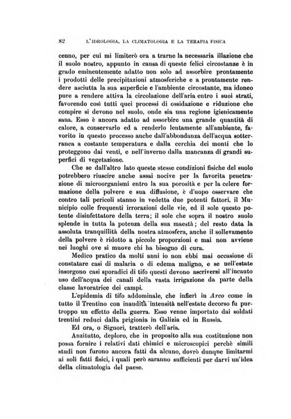 L'idrologia, la climatologia e la terapia fisica periodico mensile dell'Associazione medica italiana d'idrologia, climatologia e terapia fisica