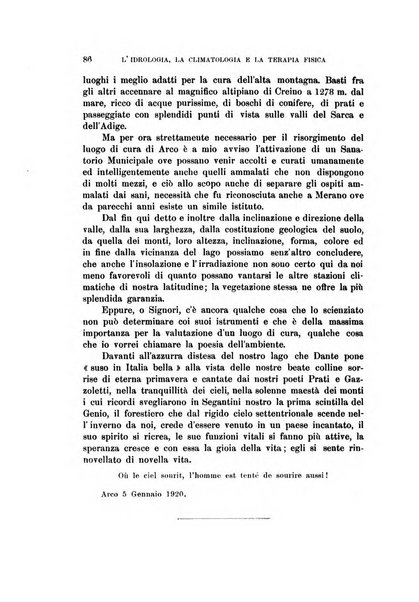 L'idrologia, la climatologia e la terapia fisica periodico mensile dell'Associazione medica italiana d'idrologia, climatologia e terapia fisica