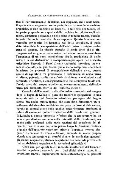 L'idrologia, la climatologia e la terapia fisica periodico mensile dell'Associazione medica italiana d'idrologia, climatologia e terapia fisica