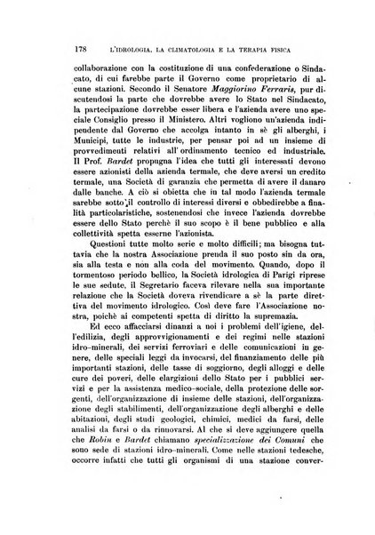 L'idrologia, la climatologia e la terapia fisica periodico mensile dell'Associazione medica italiana d'idrologia, climatologia e terapia fisica