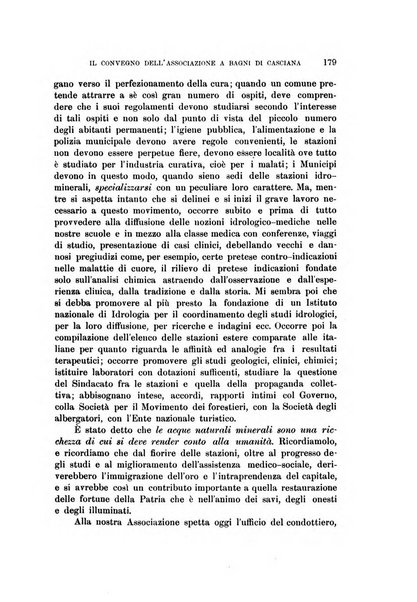 L'idrologia, la climatologia e la terapia fisica periodico mensile dell'Associazione medica italiana d'idrologia, climatologia e terapia fisica