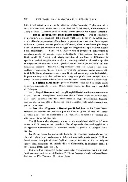 L'idrologia, la climatologia e la terapia fisica periodico mensile dell'Associazione medica italiana d'idrologia, climatologia e terapia fisica