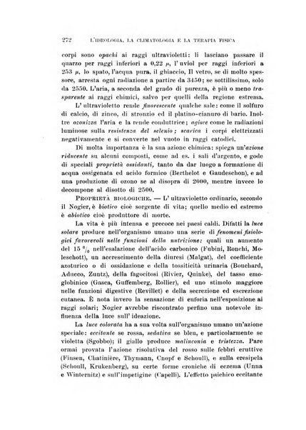 L'idrologia, la climatologia e la terapia fisica periodico mensile dell'Associazione medica italiana d'idrologia, climatologia e terapia fisica