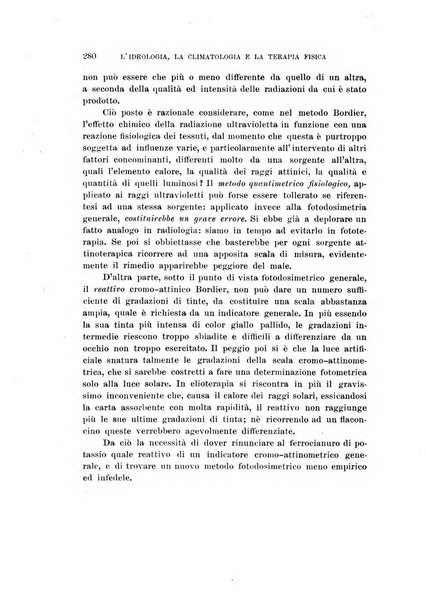 L'idrologia, la climatologia e la terapia fisica periodico mensile dell'Associazione medica italiana d'idrologia, climatologia e terapia fisica