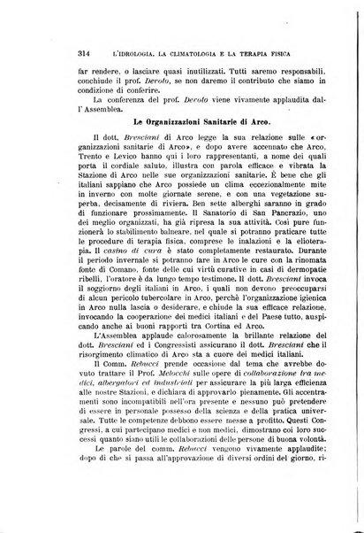 L'idrologia, la climatologia e la terapia fisica periodico mensile dell'Associazione medica italiana d'idrologia, climatologia e terapia fisica