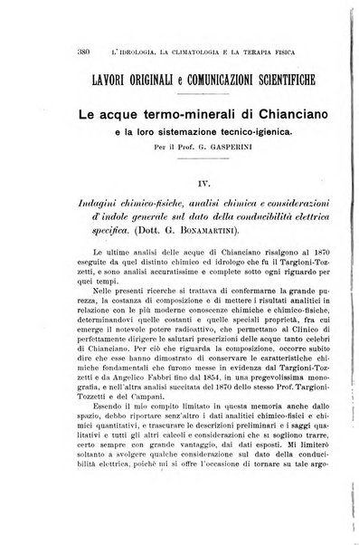 L'idrologia, la climatologia e la terapia fisica periodico mensile dell'Associazione medica italiana d'idrologia, climatologia e terapia fisica