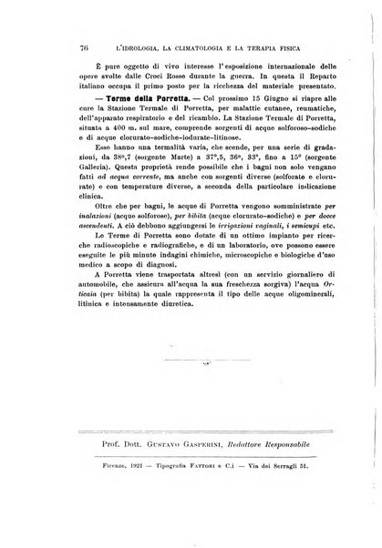 L'idrologia, la climatologia e la terapia fisica periodico mensile dell'Associazione medica italiana d'idrologia, climatologia e terapia fisica