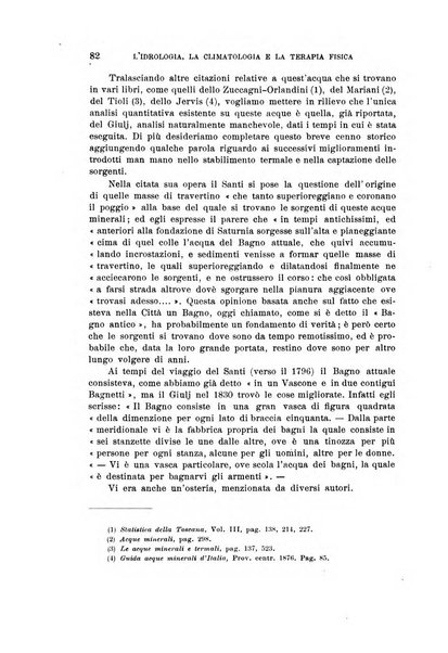 L'idrologia, la climatologia e la terapia fisica periodico mensile dell'Associazione medica italiana d'idrologia, climatologia e terapia fisica