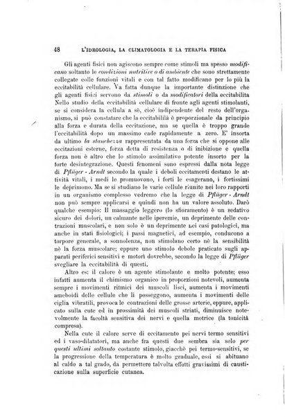 L'idrologia, la climatologia e la terapia fisica periodico mensile dell'Associazione medica italiana d'idrologia, climatologia e terapia fisica