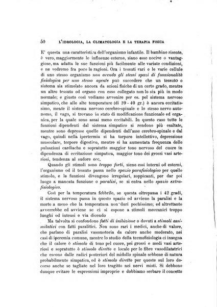 L'idrologia, la climatologia e la terapia fisica periodico mensile dell'Associazione medica italiana d'idrologia, climatologia e terapia fisica