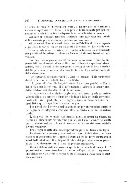 L'idrologia, la climatologia e la terapia fisica periodico mensile dell'Associazione medica italiana d'idrologia, climatologia e terapia fisica