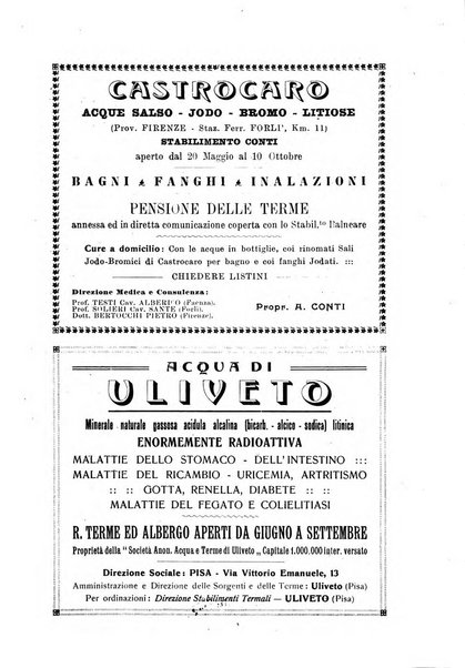 L'idrologia, la climatologia e la terapia fisica periodico mensile dell'Associazione medica italiana d'idrologia, climatologia e terapia fisica