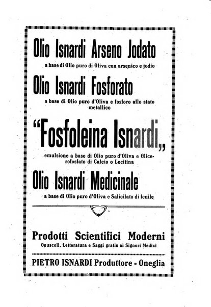 Rivista di idrologia, climatologia e terapia fisica periodico mensile dell'Associazione medica italiana di idrologia, climatologia e terapia fisica