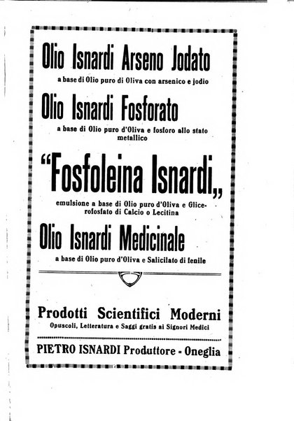 Rivista di idrologia, climatologia e terapia fisica periodico mensile dell'Associazione medica italiana di idrologia, climatologia e terapia fisica