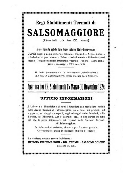 Rivista di idrologia, climatologia e terapia fisica periodico mensile dell'Associazione medica italiana di idrologia, climatologia e terapia fisica