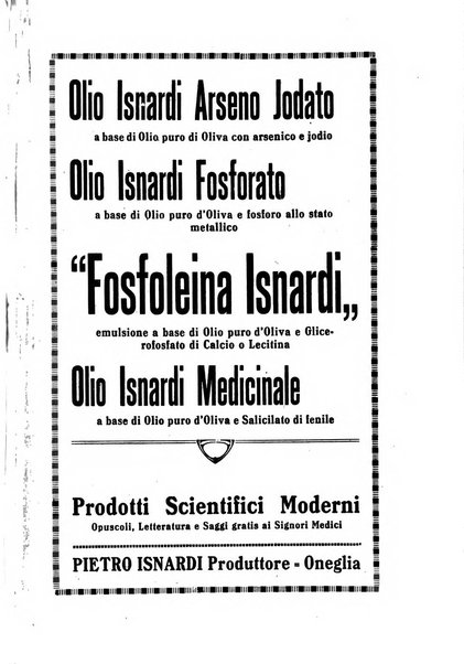 Rivista di idrologia, climatologia e terapia fisica periodico mensile dell'Associazione medica italiana di idrologia, climatologia e terapia fisica