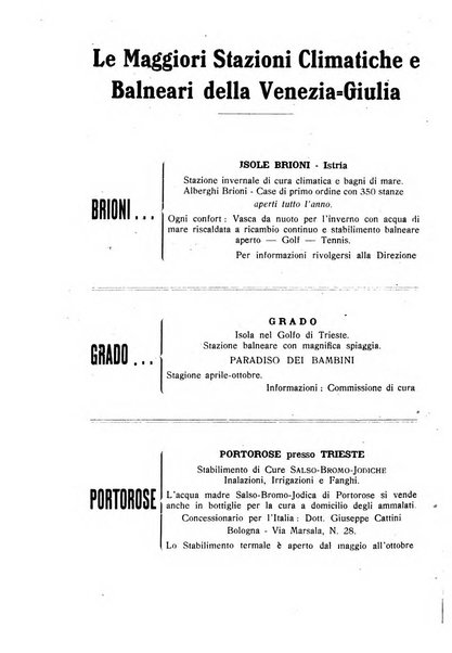 Rivista di idrologia, climatologia e terapia fisica periodico mensile dell'Associazione medica italiana di idrologia, climatologia e terapia fisica