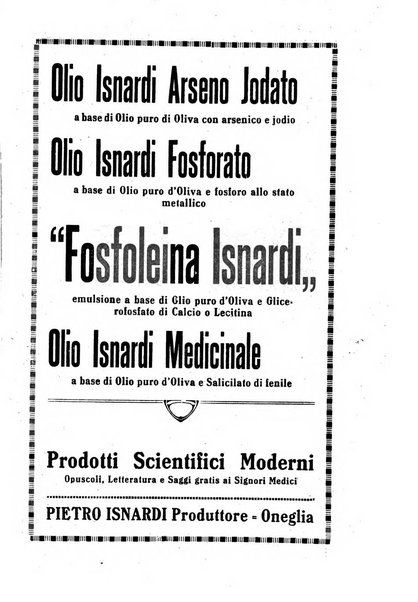 Rivista di idrologia, climatologia e terapia fisica periodico mensile dell'Associazione medica italiana di idrologia, climatologia e terapia fisica