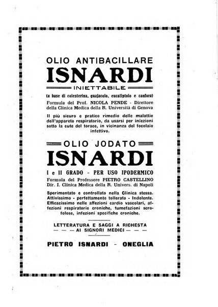 Rivista di idrologia, climatologia e terapia fisica periodico mensile dell'Associazione medica italiana di idrologia, climatologia e terapia fisica