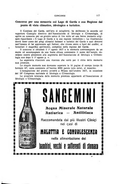 Rivista di idrologia, climatologia e terapia fisica periodico mensile dell'Associazione medica italiana di idrologia, climatologia e terapia fisica