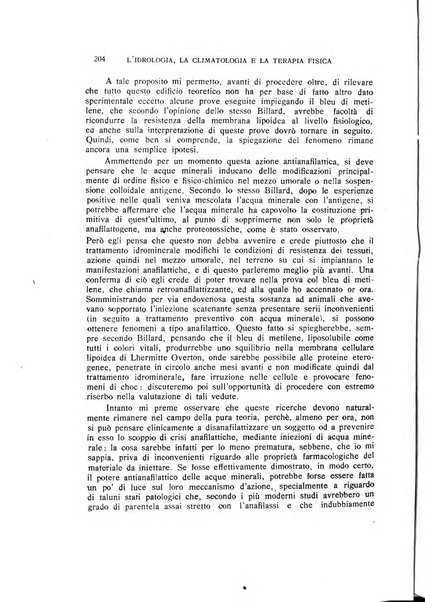 Rivista di idrologia, climatologia e terapia fisica periodico mensile dell'Associazione medica italiana di idrologia, climatologia e terapia fisica