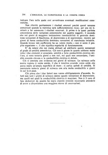 Rivista di idrologia, climatologia e terapia fisica periodico mensile dell'Associazione medica italiana di idrologia, climatologia e terapia fisica