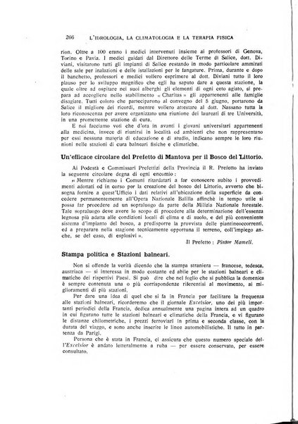 Rivista di idrologia, climatologia e terapia fisica periodico mensile dell'Associazione medica italiana di idrologia, climatologia e terapia fisica