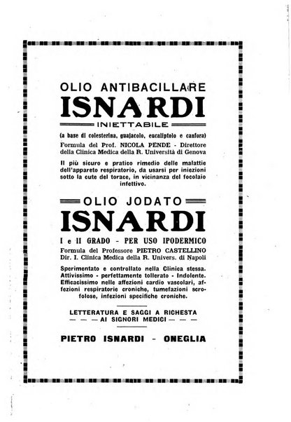 Rivista di idrologia, climatologia e terapia fisica periodico mensile dell'Associazione medica italiana di idrologia, climatologia e terapia fisica