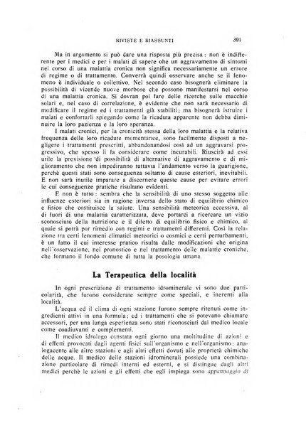 Rivista di idrologia, climatologia e terapia fisica periodico mensile dell'Associazione medica italiana di idrologia, climatologia e terapia fisica