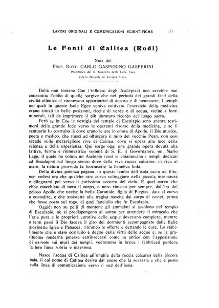 Rivista di idrologia, climatologia e terapia fisica periodico mensile dell'Associazione medica italiana di idrologia, climatologia e terapia fisica