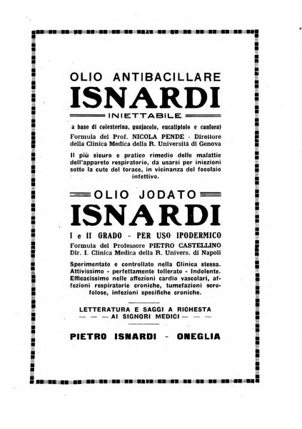 Rivista di idrologia, climatologia e terapia fisica periodico mensile dell'Associazione medica italiana di idrologia, climatologia e terapia fisica