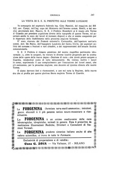 Rivista di idrologia, climatologia e terapia fisica periodico mensile dell'Associazione medica italiana di idrologia, climatologia e terapia fisica