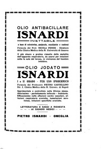 Rivista di idrologia, climatologia e terapia fisica periodico mensile dell'Associazione medica italiana di idrologia, climatologia e terapia fisica